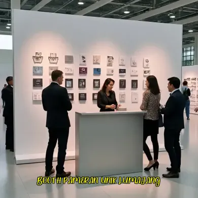 Booth Pameran Unik Lumajang